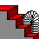 What goes up stairs?